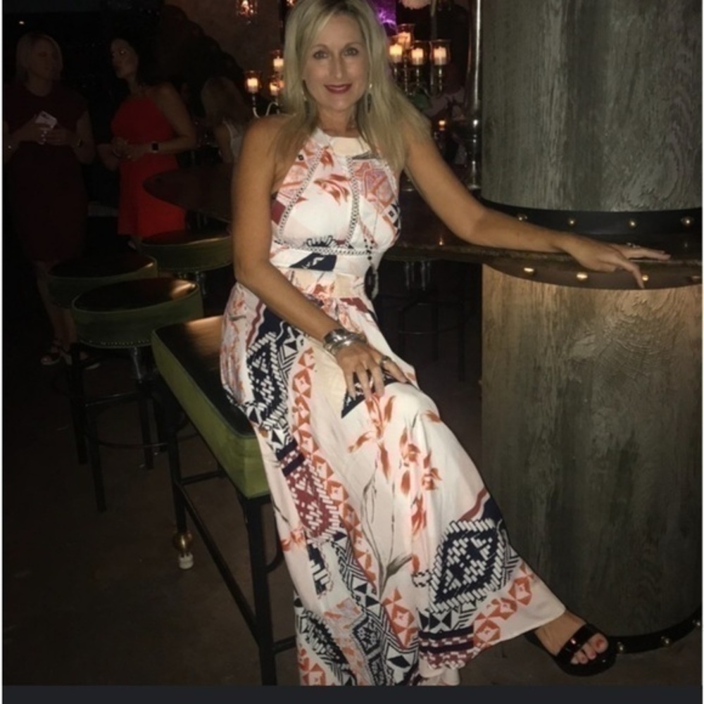 NWT Abel The Label Gemini Maxi Dress